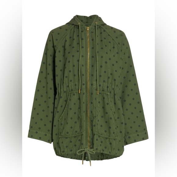 THE GREAT. Jackets & Blazers - THE GREAT. The Long Polka Dot Jacket Size 1 Small